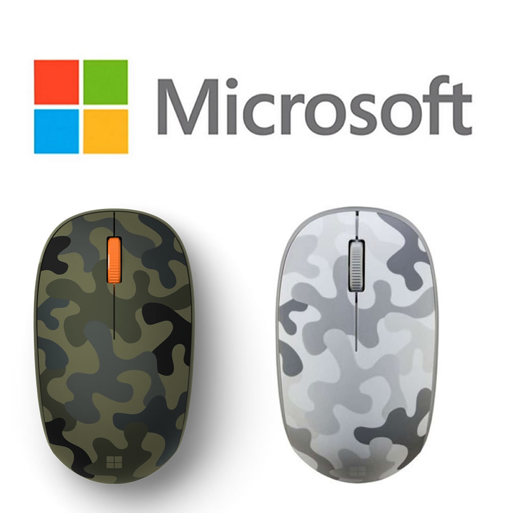Microsoft Mouse Bluetooth Inalámbrico Camo Windows Mac