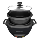 Olla Arrocera 14 tazas 3.3lts - color negra - Black + Decker