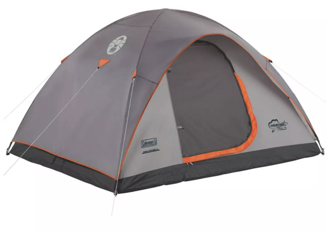 Carpa 6 Personas Impermeable Puerta D Coleman Rainforest