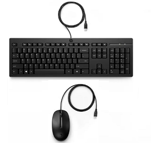 HP teclado 225 Wired Mouse and KB LTNA