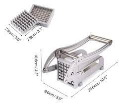 Cortador De Papas A La Francesa De Acero Inoxidable