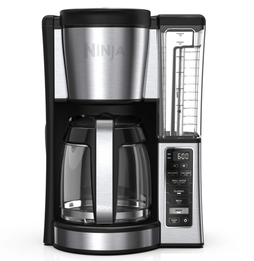 [NIJCE250] Cafetera Ninja 12 tazas Jarra de Cristal de Acero Inoxidable BLACK WEEK