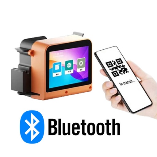 [Mini Impresora Portatil con Pantalla Inkjet Codificadora Etiquetado] Mini Impresora Portatil con Pantalla Inkjet Codificadora Etiquetado