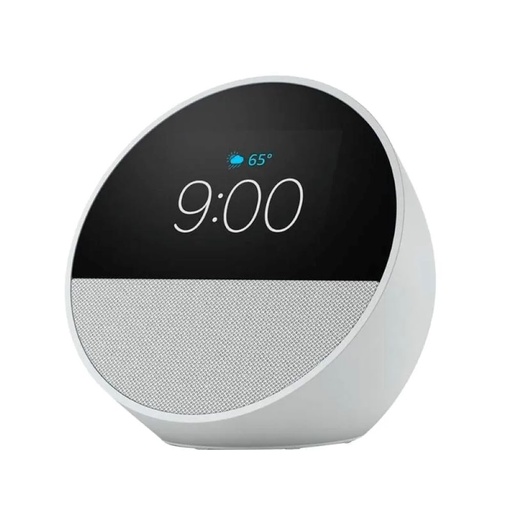 [01-03-188] Parlante Alexa Amazon Echo Spot color glacier white