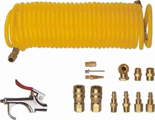 [HECON2291] Kit Manguera Para Compresor De Aire 12 Piezas