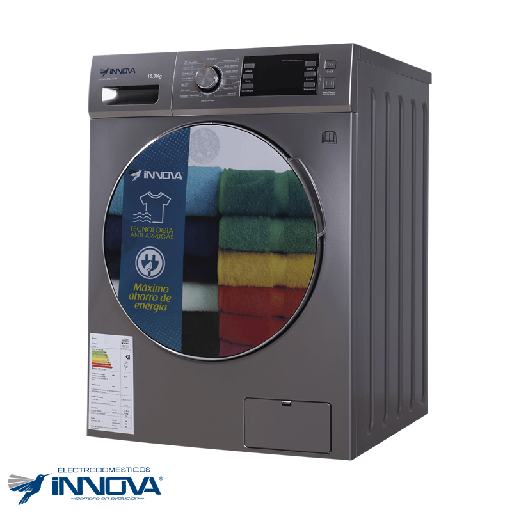 [IN-LAVA-SECA-15-MI] Lavadora - Secadora 15Kg Carga Frontal - Electrica Innova