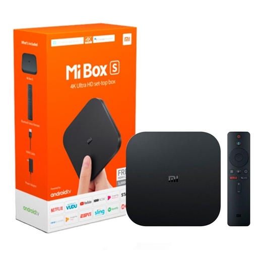 [3313] Tv Box Mi Box S Xiaomi 4K 2da generación Ultra Hd IDEA DE REGALO