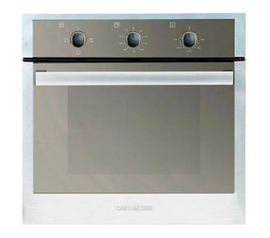 [3674] Horno Eléctrico Challenger Doble Vidrio De Seguridad Color Gris