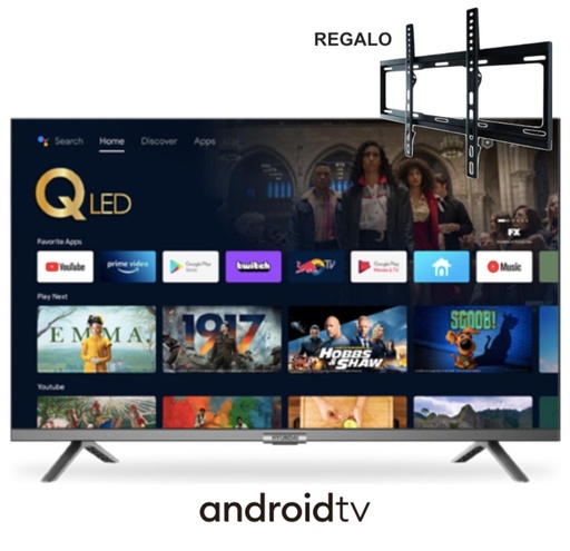 [HYLED5809G4KM] TELEVISOR HYUNDAI 58 PULGADAS Google TV Promo