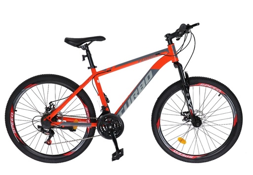 [ET26R] Bicicleta Turbo Et26 Aro 26 21 Velocidades Rojo