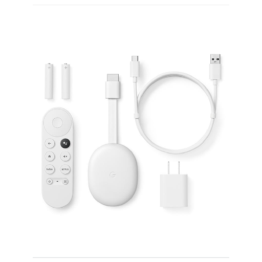 [DEFAULT-40611] Google Chromecast 4 Con Google Tv Smart Tv 4K Netflix Prime Disney