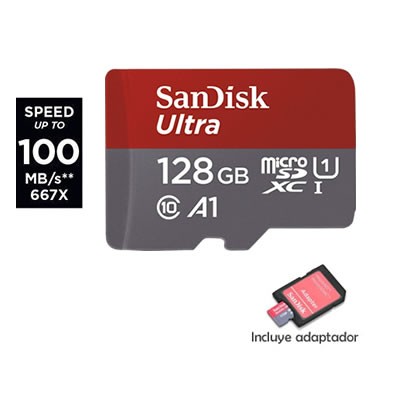 [DEFAULT-13071] Memoria Sandisk Ultra Micro Sd 128Gb Clase 10 100Mb/S Sdxc Uhs-I