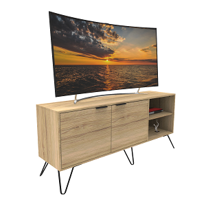 [X20M179R] Mesa Tv Olivo - 2 Puertas