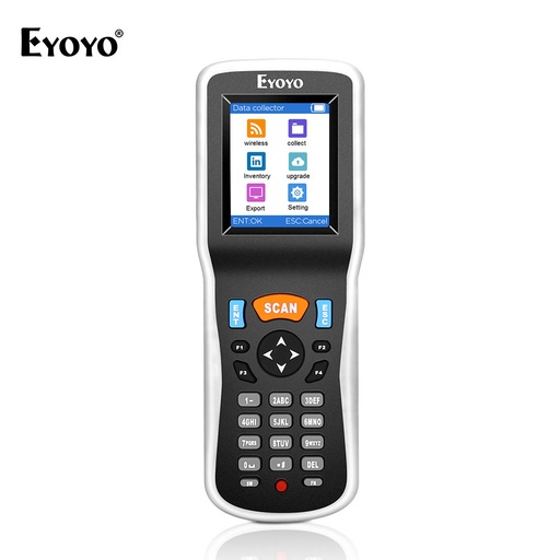 [eyoyo pdt6000] Lector Códigos de Barra + Inventario USB Pantalla 2.2 Eyoyo PDT6000