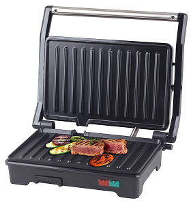 [694644] Sanduchera \ parrilla panini electric life