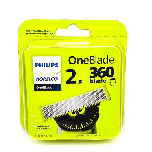 [CUCHILLAPHILIPS] Repuesto para Afeitadora de barba x2 Philips Norelco OneBlade 360