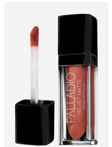 [glamo_76] Palladio Labial Velvet Matte Cream Lip Color Raw Silk 06