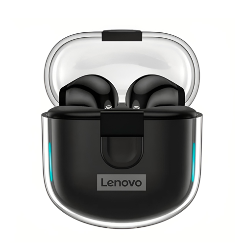 [40705-W] Audifonos inalambricos lenovo LP12 negro
