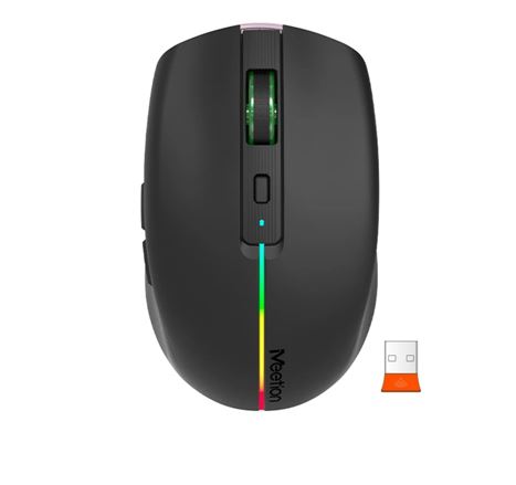 [MTBTM002n] Mouse wireless negro MEETION