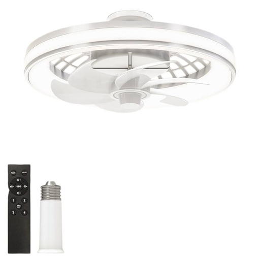 [O6716612] Ventilador de techo con luz 60w, ebasix