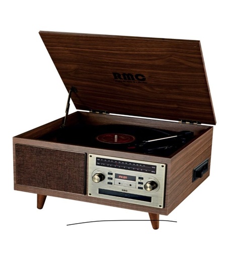 [27-03-111] Vitrola 8 en 1 tocadiscos RMC IDEA DE REGALO
